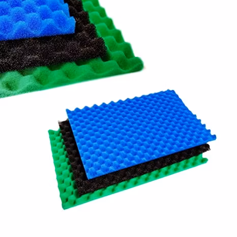 Egg Create Wave Shape Compatible Fish Pond Filter Foam Sponge Layers